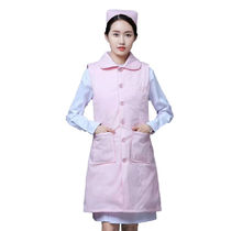 Laobaojia Night Shift Hospital Winter Jacket Sleeveless Short Sleeve Long Sleeve Warm Cotton Coat Protective Pink Sleeveless S
