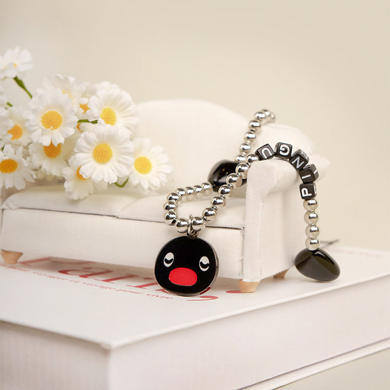 KKV官方Pingu系列手机链可爱周边相机手机包包挂链装饰绳链