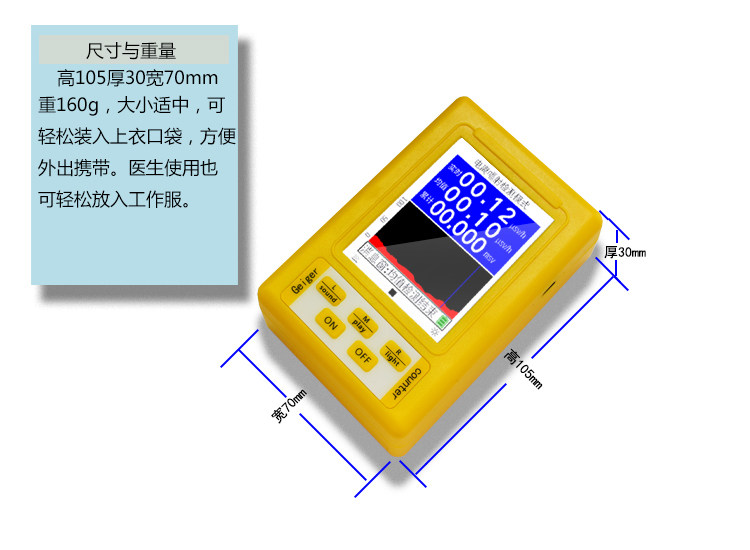 Детектор радиации None