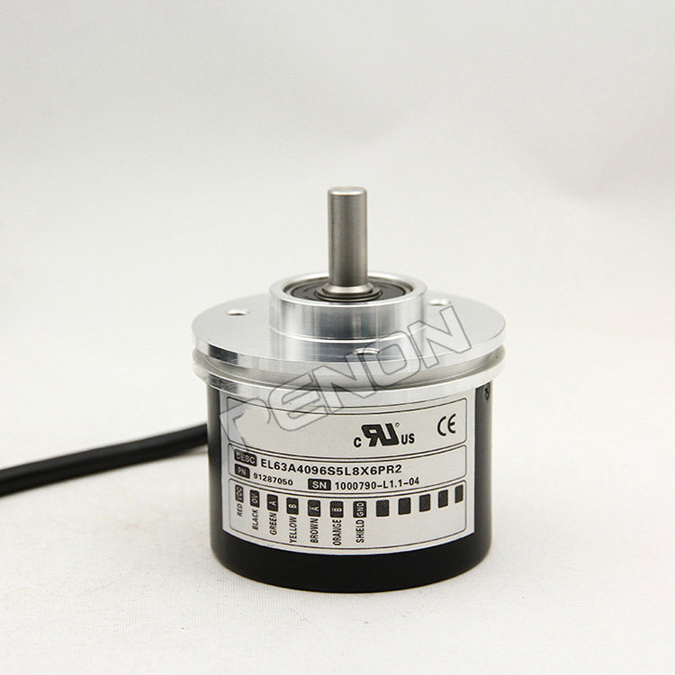 New rotary encoder EL63A4096S5L8X6PR2 outer diameter 63mm solid shaft 8mm