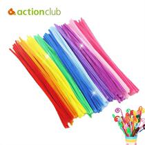 100pcs chenille stems diy materials pipe cleaner children ed