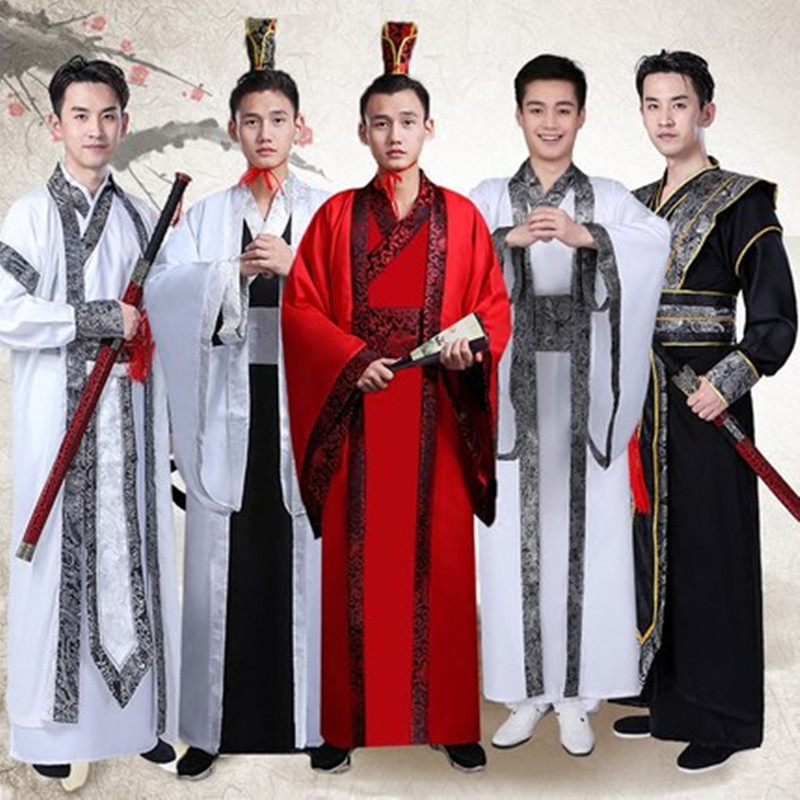 Ancient Costumes, Men's Hanfu, Tang Suit, Qin Dynasty, Three Kingdoms Period, Official Attire, Han Dynasty, Ministers, Ancient Performance Wear, Spring and Autumn Period, Warring States Period Clothing