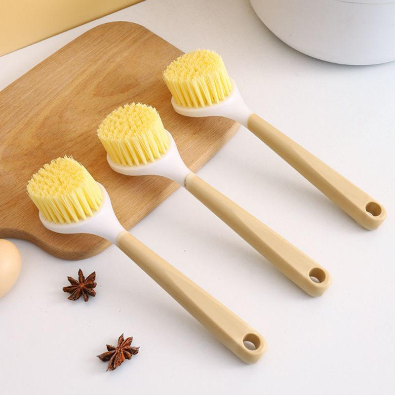 厨房长柄锅刷家用厨房刷洗碗神器可挂式水槽灶台刷子清洁刷洗碗刷