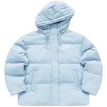 FILA FUSION斐乐潮牌羽绒服女2023冬季时尚宽松休闲连帽上衣