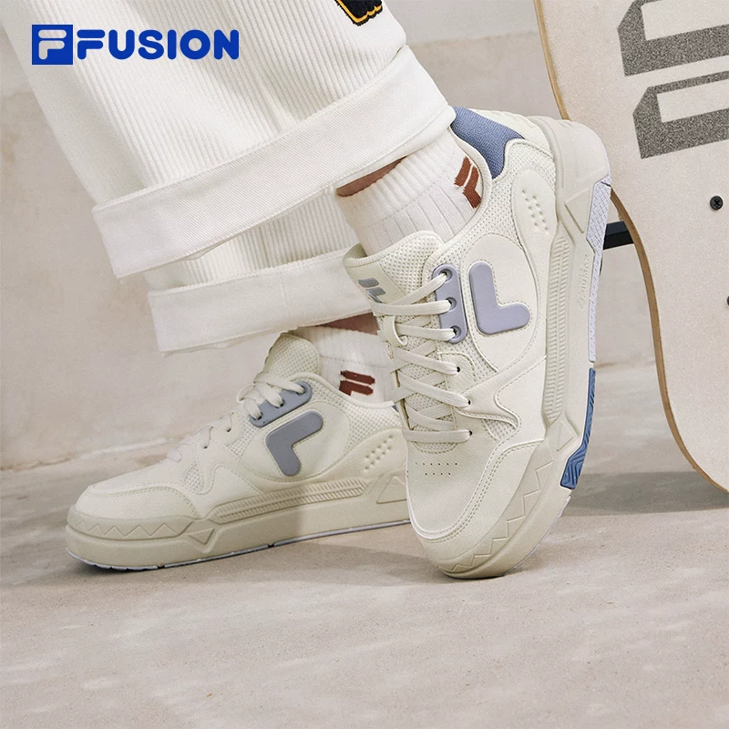 Популярные кроссовки FILA FUSION бренда, для пары, обувь вне скейтплощадки, зимняя мода 2023, обувь с толстой подошвой