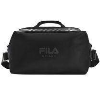 FILA official mens waist bag 2024 spring new fashion casual shoulder bag convenient small bag carry-on bag