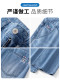 JeansWest Tencel Jeans Men's 2026 Summer Thin Loose Straight Pants Men's Washed Lyocell Pants