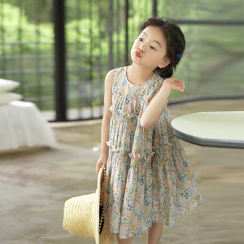 Girls dress princess style summer cake skirt skirt