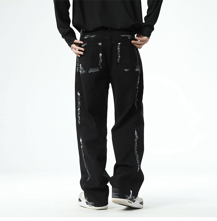 Джинсовая рубашка glax hop官方品牌推荐 | 日系复古 | 男女款高街潮小众宽松牛仔裤