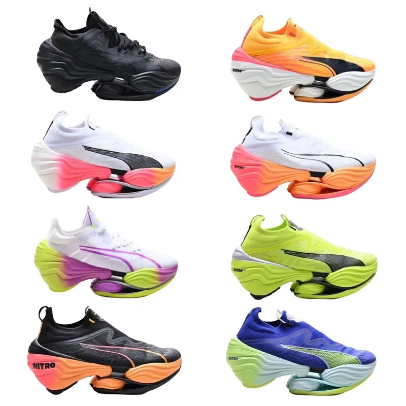 Fast-Rb Nitroelite Rule Breaker Running Shoes Carbon Plate Racing Shock-Absorbing Marathon Sports Shoes