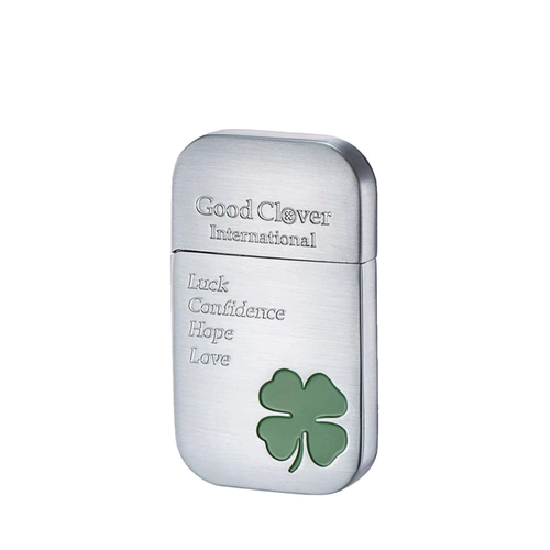 Надувной счастливый клевер, металлическая зажигалка