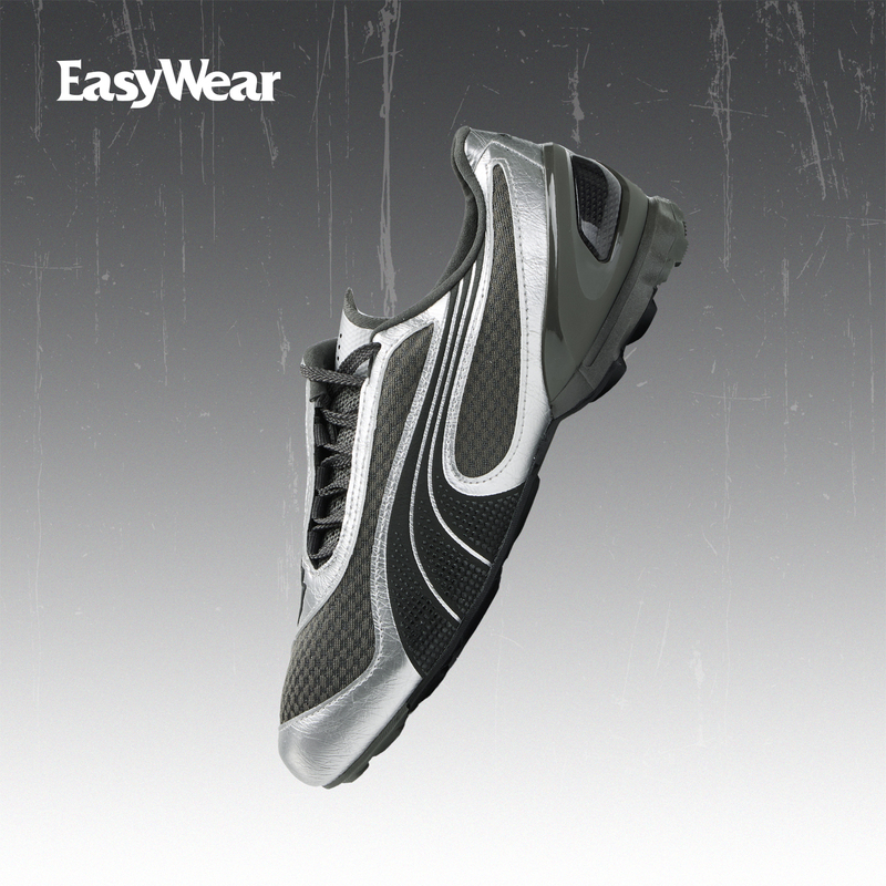 Puma V-S1 Series Gray Casual Retro Casual Shoes Special-Shaped Low-Top Training Shoes 402953-03