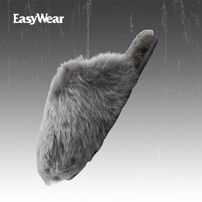 Ugg Fleece-Lined Versatile Lightweight Women's Casual Comfortable Warm Home Slippers 1158262-Che