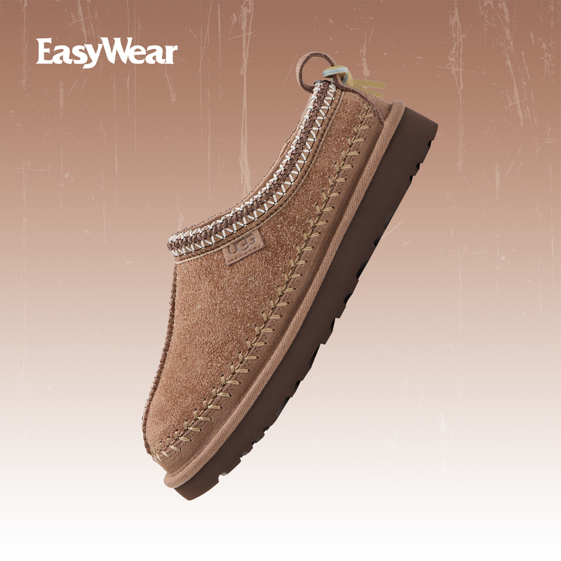 Ugg Tasman Chestnut Versatile Slip-On Snow Boots with Wear-Resistant Toe Cap 1171444-Ryk Ugg Tasman Chestnut Versatile Slip-On Snow Boots with Wear-Resistant Toe Cap 1171444-Ryk