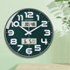Wall Clock for Living Room 2025 New Model Perpetual Calendar Quartz Clock Wall-Mounted Clock No-Drill Temperature and Humidity Home Clock
