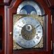 Ouston mechanical clock high-end solid wood floor clock living room decoration standing clock new Chinese style fashion art table clock