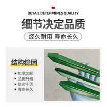 Iron column guardrail net column maintenance column outdoor wire mesh cast iron pointed triangular column type iron solid fence vertical colonization