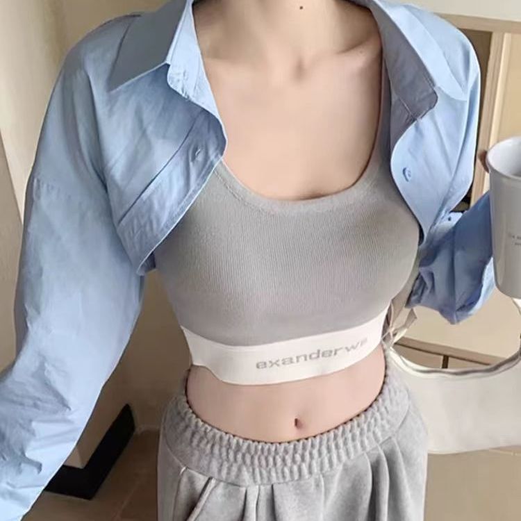 Trendy Short Shirt Jacket for Women, Summer 2025 New Design, Stylish Blue Vest, Outerwear Cardigan, Sun Protection Top