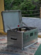 Lubu outdoor aluminum-magnesium alloy storage box camping equipment metal box car waterproof large-capacity compression storage box