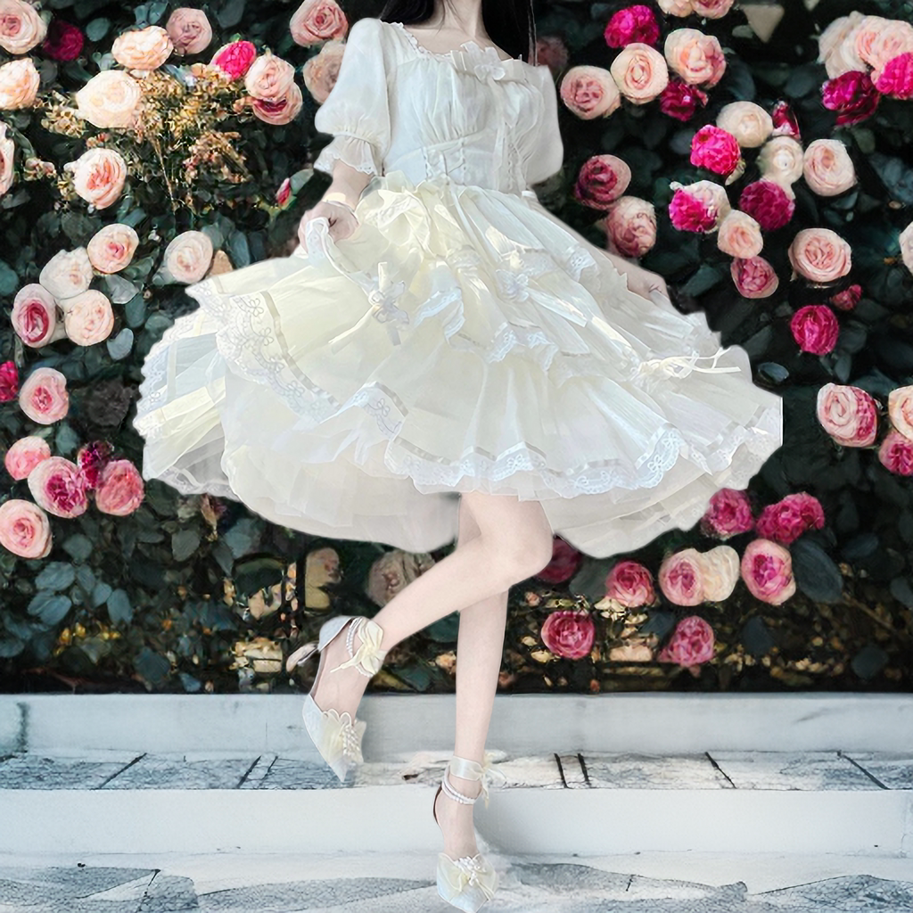WF原创设计芙拉小姐lolita正版洛丽塔礼服公主连衣裙女夏学生现货,少女心爆棚!_lolita洛丽塔_淘宝游戏网