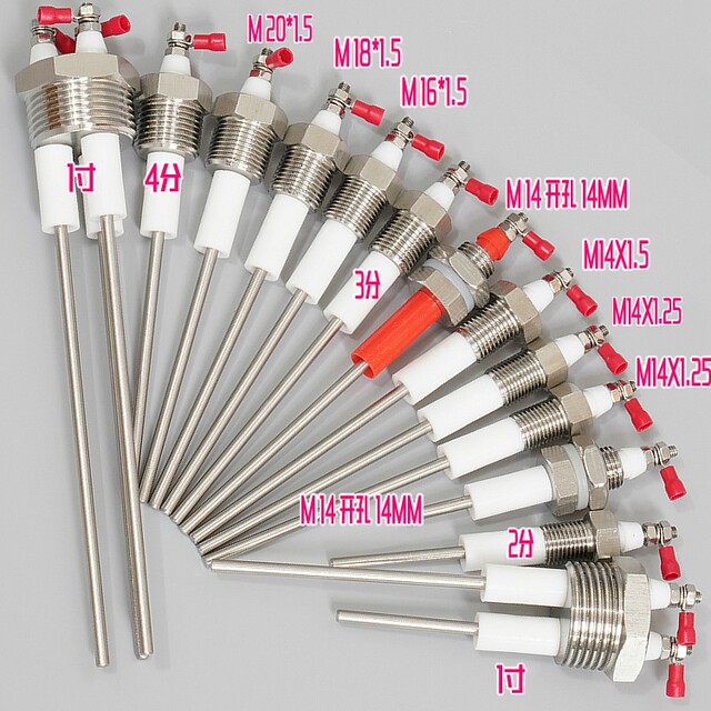 M18*1.5 Boiler hot water level measurement electrode probe sensor head controller steam generator