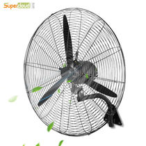 Supercloud (Shu Kou) industrial electric fan wall-mounted powerful high-power commercial shaking head factory wall-mounted horn