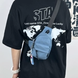 Сумка через плечо, кошелек, мужская спортивная сумка на одно плечо, маленькая небольшая сумка, нагрудная сумка