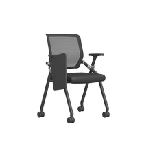 Yishi folding training chair with table board office chair conference room movable table and chair integrated chair with writing board