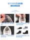 Silicone Inner Height-Increasing Insole for Women, Half-Pad, Transparent and Invisible, for Men's Sports Shoes, Casual Canvas Shoes, Student Shock-Absorbing Heel Pad