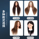 Modelo de cabeza de peluquería, cabello real completo, aprendiz de peluquero, práctica de corte de cabello, modelo de cabeza simulada, se puede permanente y teñir, cabeza de modelo de muñeca de cabello trenzado