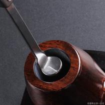 Portable three-in-one cigarette knife and pressure stick with keychain and pipe accessories foldable cigarette knife pressure rod and needle