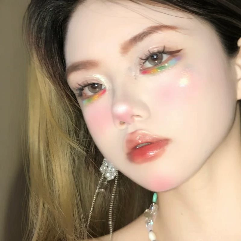 Xiaohongshu Игровая м makeup Malong 25 цветная палетка теней для век Цветная сцена макияжа вспышка пудры жемчужное светлое сенсер трепанное макияж глаз