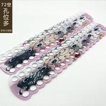 72 holes] Acrylic thread plate cross stitch thread plate with digital dedicated thread plate large hole thread plate cross stitch tool