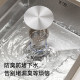 Jomow Large Single Sink Honeycomb Thickened Sus304 Stainless Steel Kitchen Sink Bowl Sink Above Counter, Undermount, and Undercounter Basin