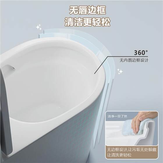 Jomow Bathroom Toilet Household Flush Toilet Siphon Integrated Toilet Bathroom Small Apartment