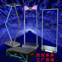 Bar light-up jumping stage point jumping platform door frame point stage LED point dance stick three-dimensional stainless steel frame stage