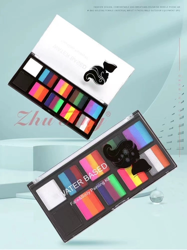 Водорастворимая окрашенная детская косметическая пигментированная база под макияж для лица, детская одежда