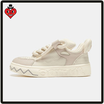Charles Heart - Summer new trendy brand small puff womens shoes