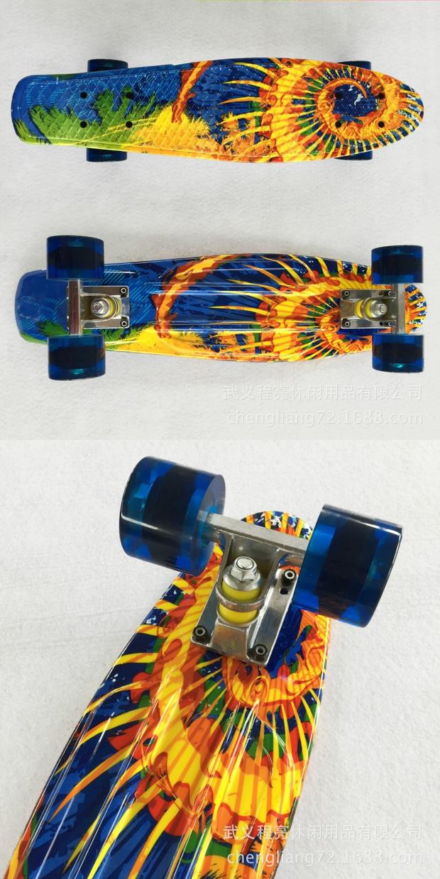 Hoa Mặt Trời Con Người Lớn Cá Chuối Nhựa Bốn Bánh Skate Xe Bé Đi Xe Đường xe ngồi cho bé