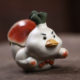Yixing Zisha Tea Pet Little Yellow Duck Zodiac Lucky Desktop Boutique Decoration Creative Tea Set Charge Duck