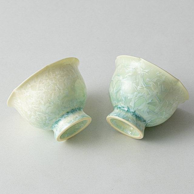 Crystal glaze ice flower kiln with flower mouth master cup single cup high-end personal kung fu tea cup ceramic tea cup