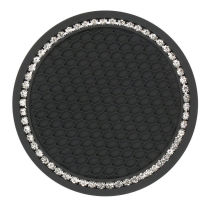 Source factory copyright car diamond water coaster suitable for all car coasters storage mats