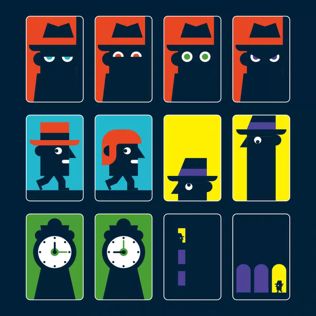 Ghost Dog Firefly Series Board Game Cards Crazy Detective Fruit Cocktail Light Strategy Party Icebreaker Bilingual (Chinese and English)