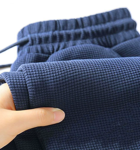 Мужские осенние утепленные штаны, свободный прямой крой