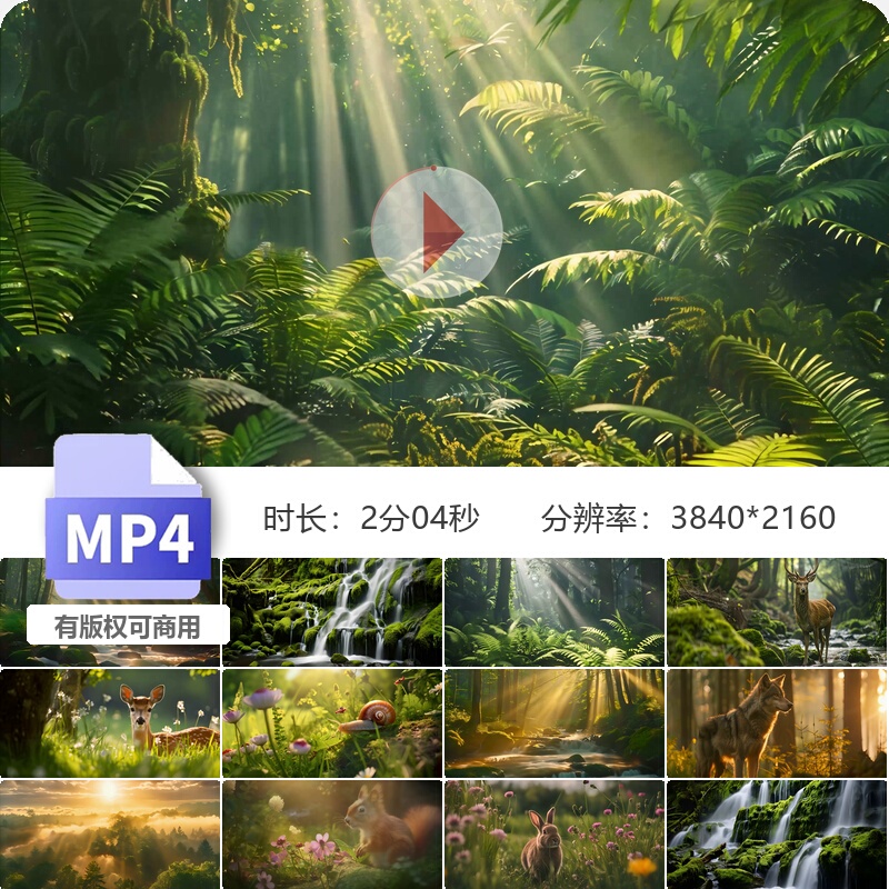 High-Definition Forest Sunlight and Bright Backlight Aerial Photography, Sunrise Time-Lapse Photography, Raw Wildlife Natural Video Footage
