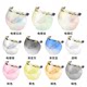 Taiwan ຕົ້ນສະບັບ retro bubble mirror half helmet ຫມວກກັນກະທົບ windshield windproof, sandproof ແລະ UV-proof ທັດສະນະສາມປຸ່ມ universal ຫມວກກັນກະທົບ