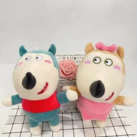 Лимонный желтый волк