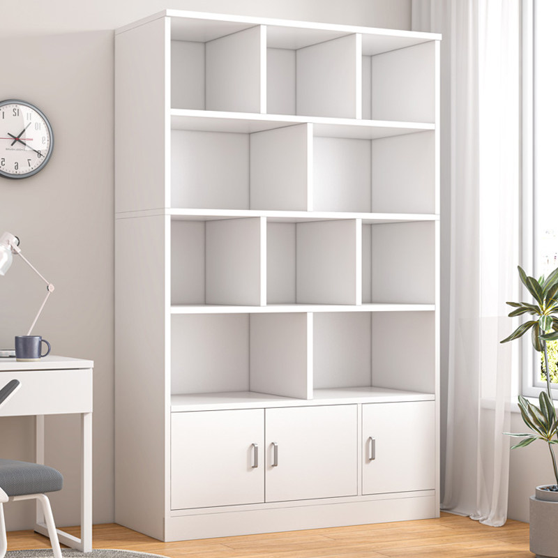 Bookshelves Floor Shelves Home Bookcase Lockers Lockers Backrests Wall Multilayer Contained Combined Cabinet Living-room Display Case-Taobao