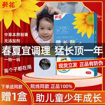 Sunflower growth patch for children to grow taller children to grow taller children to promote growth height acupuncture points non-hormone