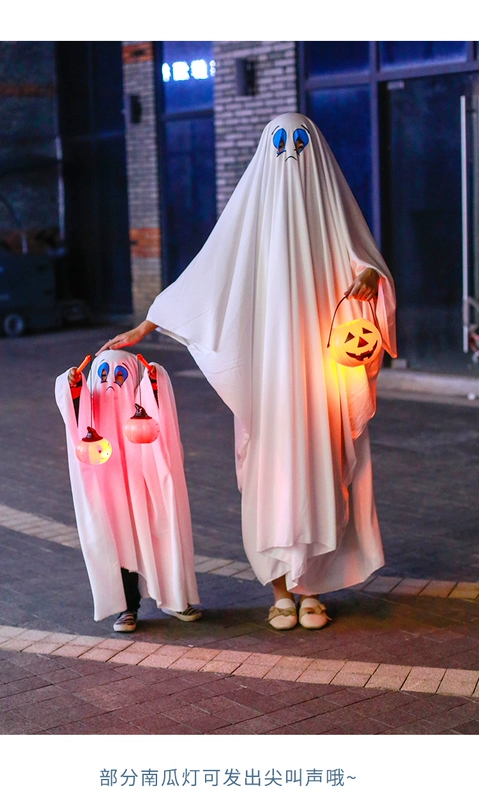 Halloween Trẻ Em Trang Phục Cosplay Quần Áo Bé Trai Và Bé Gái Ma Trang Phục Ma Trang Phục Cha Mẹ-Con Quần Áo Người Lớn